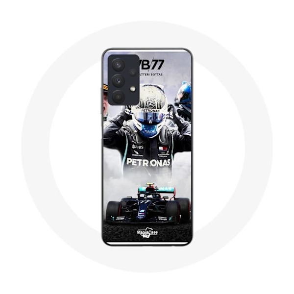 Coque för Samsung Galaxy A32 5G Formel 1 Valtteri Bottas F1-förare Svart