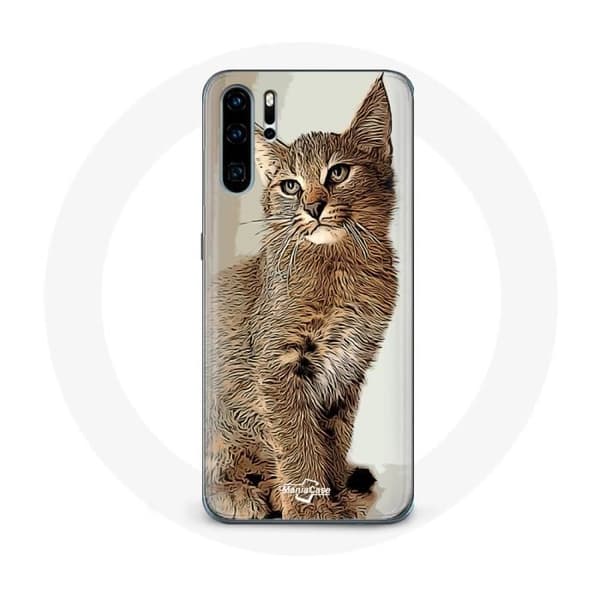 Cover til Huawei P30 Siamesisk Katte Race