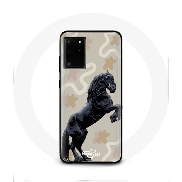 Coque - Frison - Samsung Galaxy S11 Plus - Svart - Hård - Skydd Svart