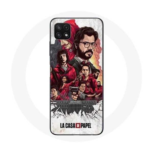 Coque för Samsung Galaxy A22 5G La Casa De Papel affisch konst