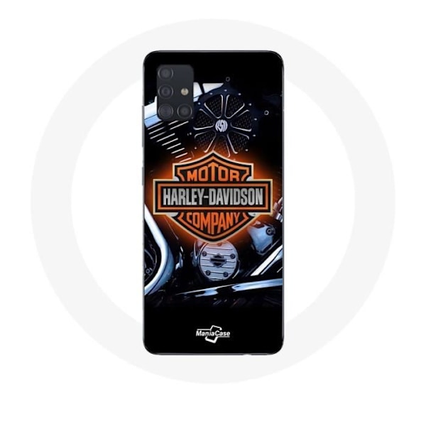 Coque Samsung Galaxy A51 Harley Davidson biltillverkarens logotyp