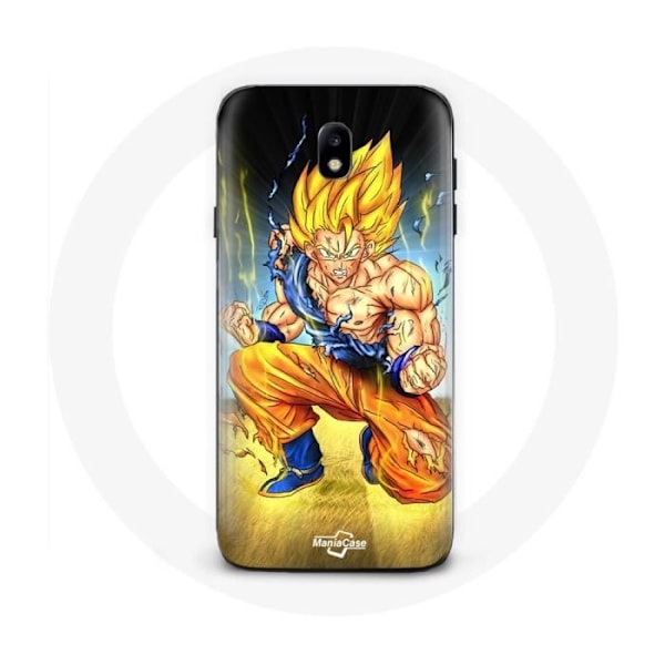 Coque för Samsung Galaxy J5 2017 Son Goku Dragon Ball arg kropp