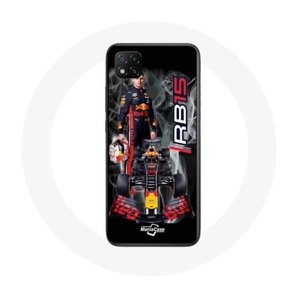 Coque - Xiaomi - Redmi 9C - Max Verstappen - Red Bull - Mjuk - Sportig