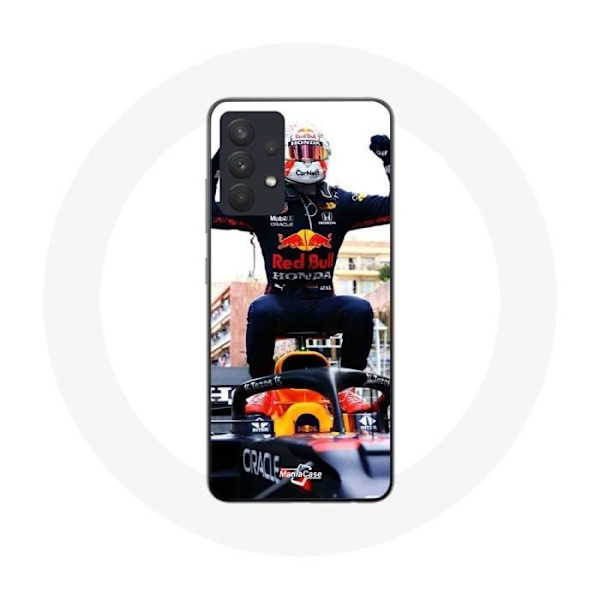 Skydd för Samsung Galaxy A13 4G / A13 4G Lite Formel 1 Max Verstappen F1-förare svart röd och gul