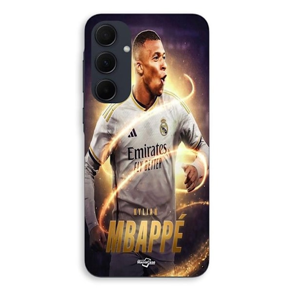 Coque För Samsung galaxy A35 Kylian Mbappe Real Madrid Tapet Maniacase Svart
