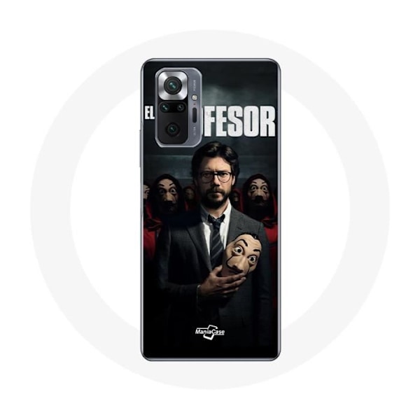 Coque för Xiaomi Redmi Note 10 Pro La casa de papel El professor