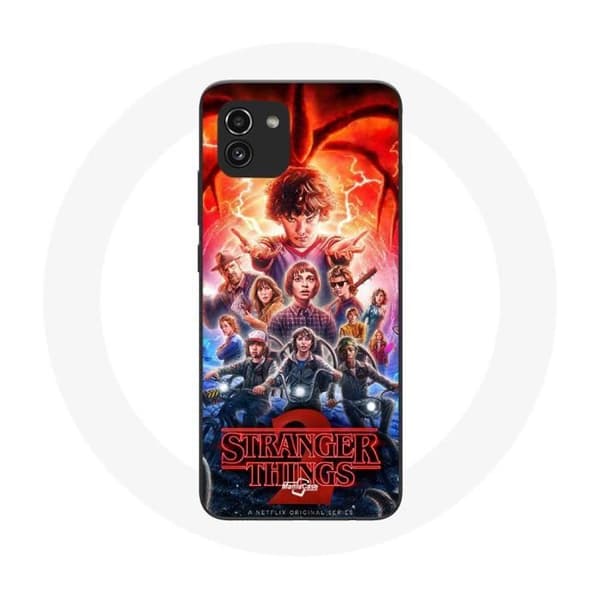 Coque för Samsung Galaxy A03 Stranger Things Affisch Säsong 2