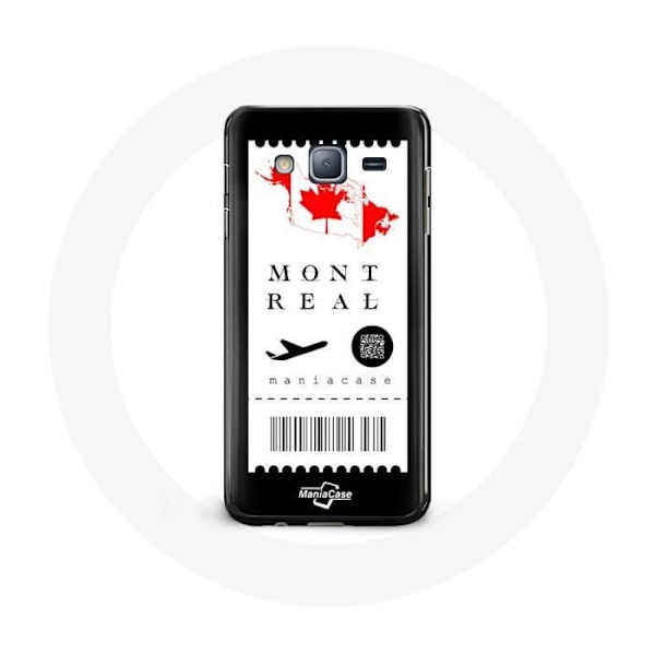 Coque för Samsung Galaxy J3 Flygbiljett Montréal Kanada