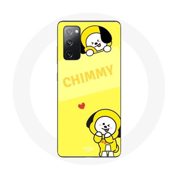 Coque för Samsung Galaxy S20 FE BTS Bangtan BT21 Chimmy Jimin Guldfond