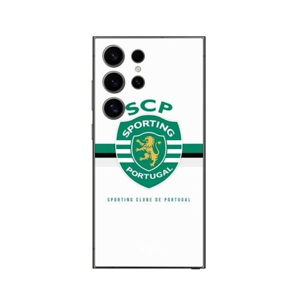 Coque - Maniacase - Samsung Galaxy S24 ULTRA - Sporting Portugal - Mjuk - Vit Vit