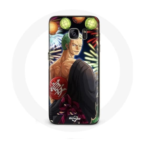 Coque - One Piece - Samsung Galaxy S6 Edge - Zoro - Hyvää joulua - Pehmeä