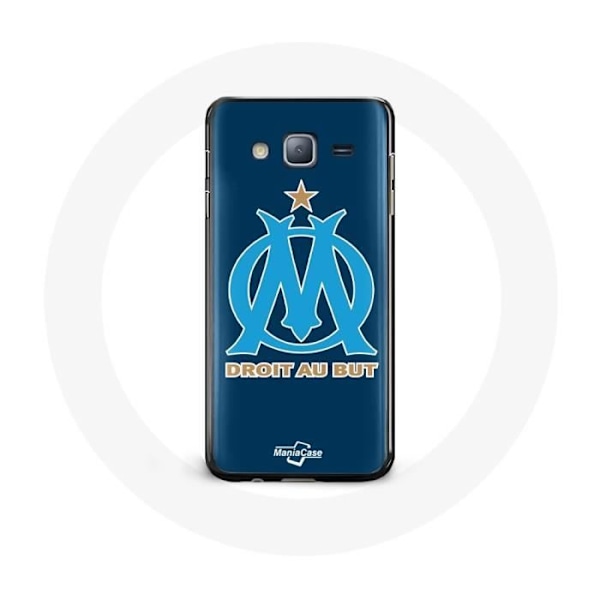 Coque - OM - Galaxy J3 2016 - Mjuk - Skydd - Marseille Blå Blå