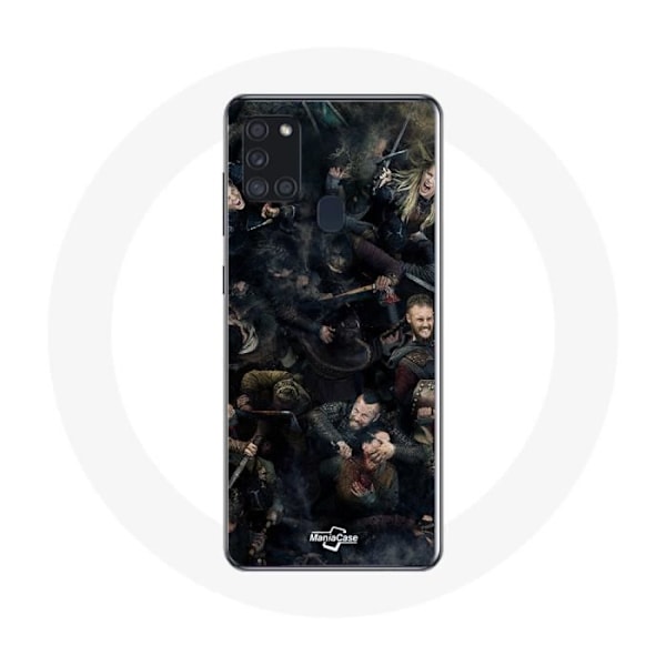 Coque för Samsung Galaxy A21S Vikings Teaser Säsong 6 Affisch Karaktärer Konst