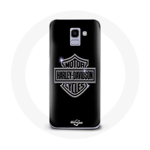 Coque - Harley Davidson - Samsung Galaxy A6 2018 - Mjuk - Svart - Skydd