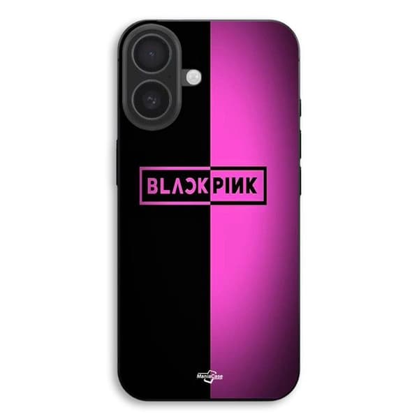 Cover til iPhone 17 Blackpink sort og rosa svart och rosa