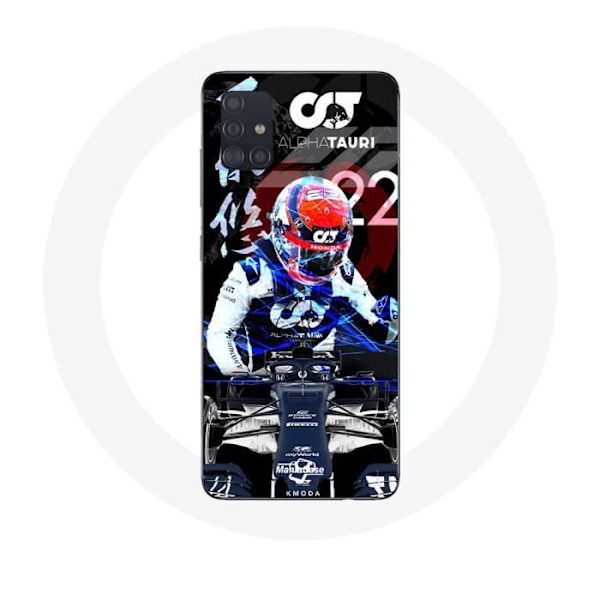 Coque - Formule 1 - Yuki Tsunoda - Mjuk - Vit - Kompatibel med Samsung Galaxy A51