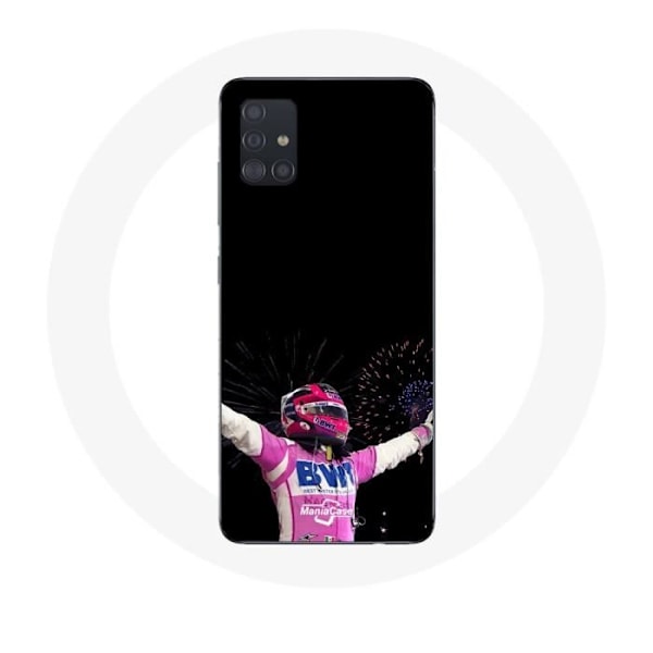Coque för Samsung Galaxy A71 Formule 1 Sergio Pérez Mendoza vann loppet