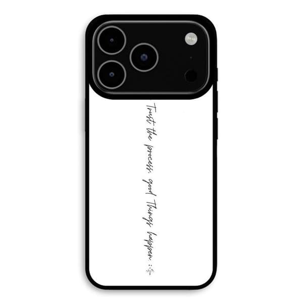 Coque til iPhone 17 Pro gode ting sker Maniacase Svart