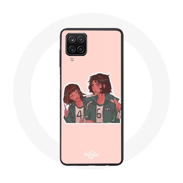 Coque - Samsung - Galaxy A12 - Blød - Rosa - Squid Game
