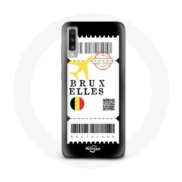 Cover til Samsung Galaxy A50 Flybillet Bruxelles