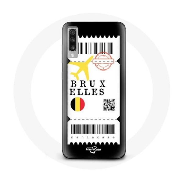 Mobilskal för Samsung Galaxy A50 Flygbiljett Bryssel