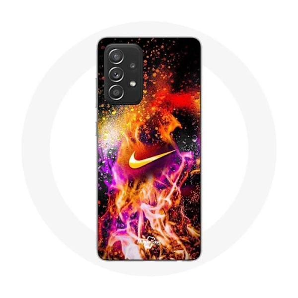 Coque - Nike - Galaxy A33 5G - Färgglad - Mjuk - Syntetisk färgrik