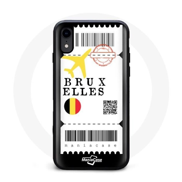 iPhone XS Max skal till flygbiljett Bryssel