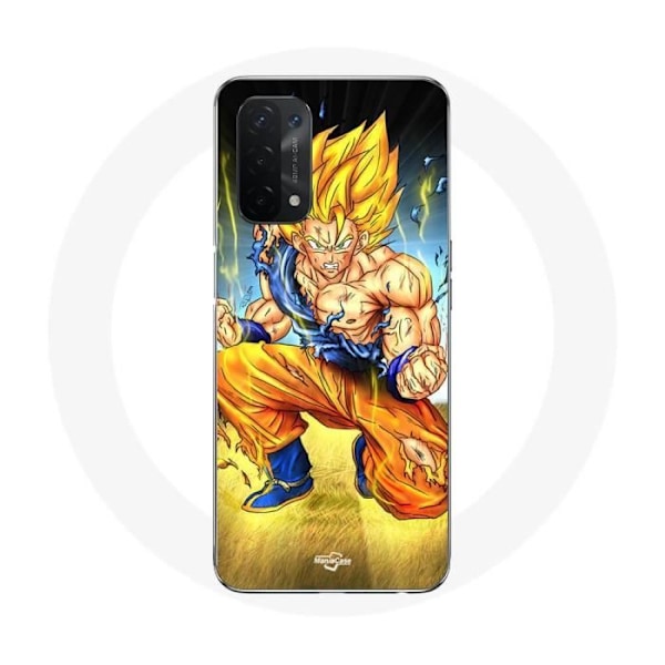 Coque Oppo A54 5G Goku på knäna