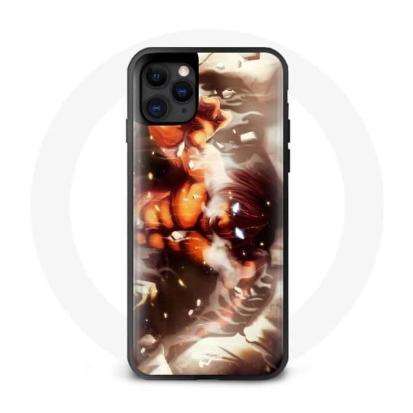 Coque - Eren Yeager - Iphone 12 Pro Max - Flexibel - Anime - Vit