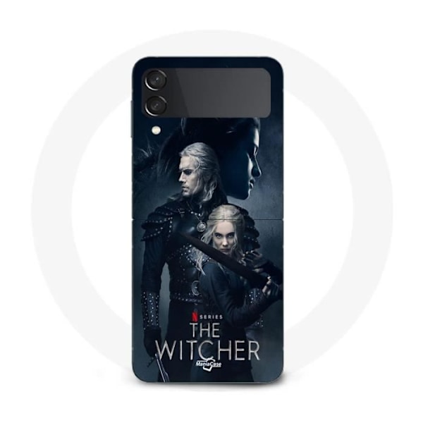 Coque - Samsung - Galaxy Z Flip4 - The Witcher - Mjuk - Svart