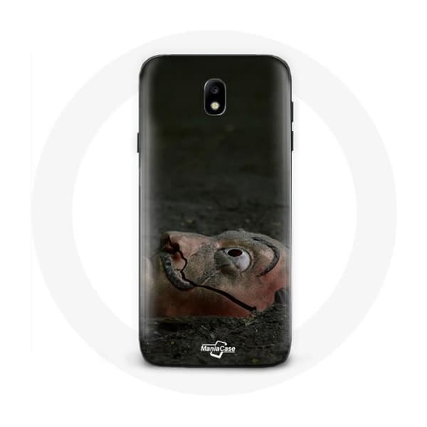 Samsung Galaxy J3 2017 Coque la casa de papel Masque dali