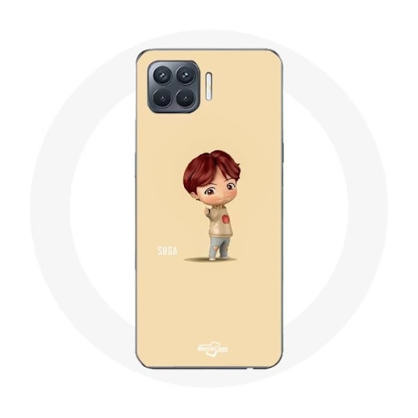 Coque för Oppo A93 BTS TinyTAN Animation Suga