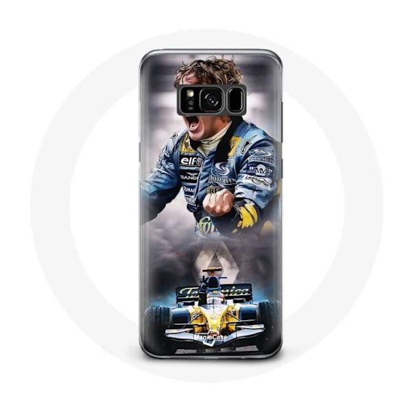 Coque för Samsung Galaxy S8 Formel 1 Fernando Alonso F1-förare