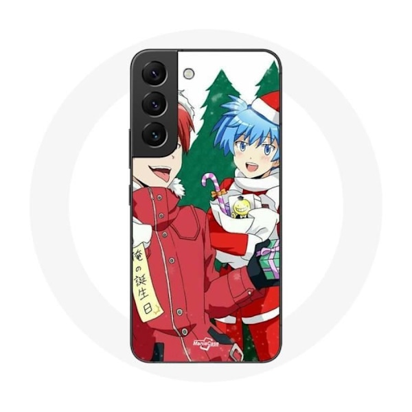 Coque för Samsung Galaxy S21 FE Karma och Nagisa Assassination Classroom Anime julafton
