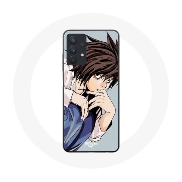 Coque - Samsung - Galaxy A32 5G - Anime Death Note - Flexibel - Vit