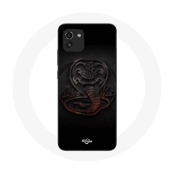 Coque för Samsung Galaxy A03 Cobra Kai Serie Logga Affisch