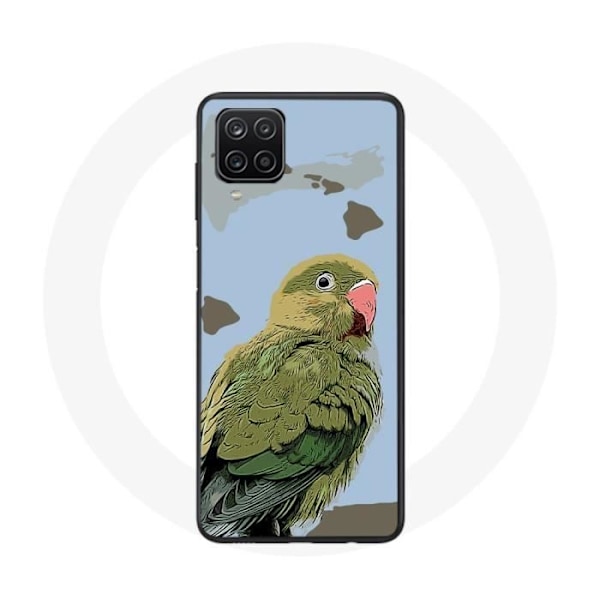 Coque för Samsung Galaxy A42 5G Papegojor Fåglar grön