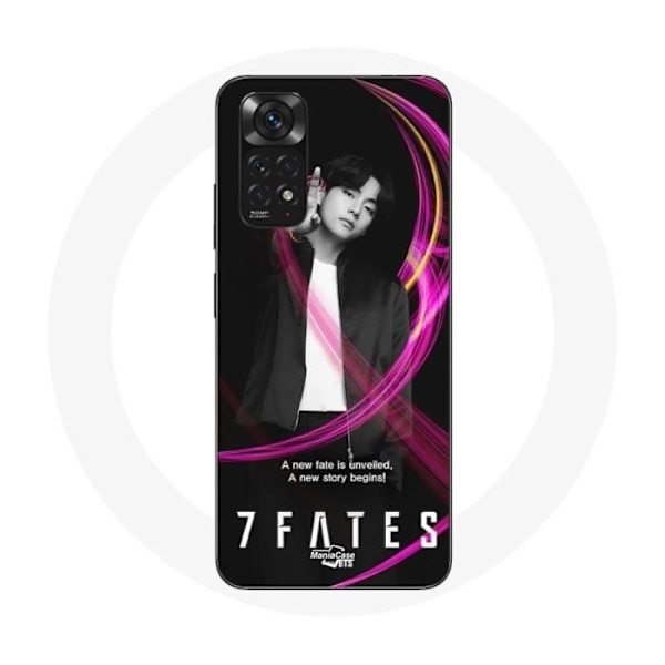 Coque för Xiaomi Redmi Note 11S Bangtan Sonyeondan 7 Fates Chakho med BTS V konceptfoto