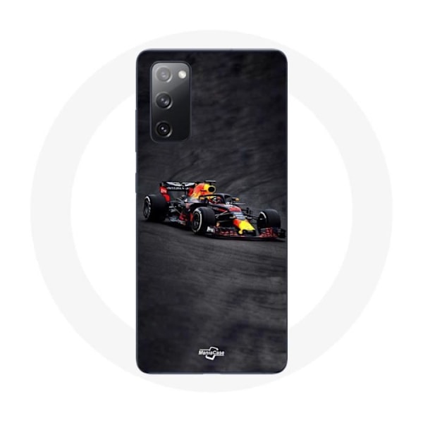 Coque för Samsung Galaxy S20 FE Formule 1 Max Verstappen F1 svart röd och gul