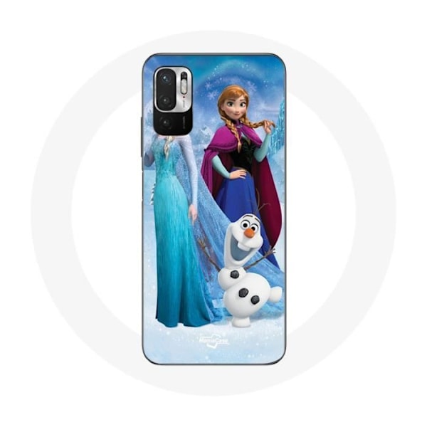 Skydd för Xiaomi Redmi Note 10T 5G Frost Elsa Anna Olaf