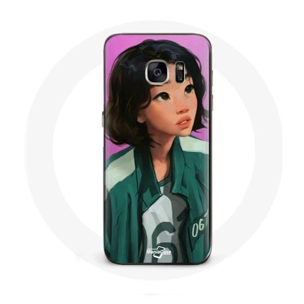 Coque för Samsung Galaxy S6 Squid Game Kang Sae Byeok konst