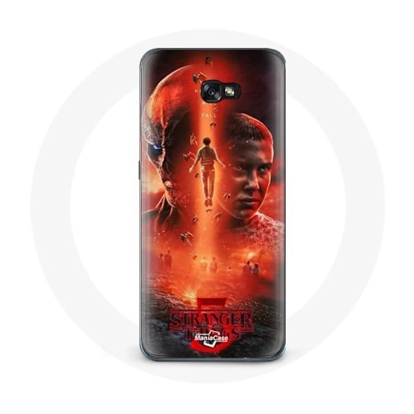 Coque - Maniacase - Samsung Galaxy A5 2017 - Flexibel - Svart - Stranger Things Säsong 5