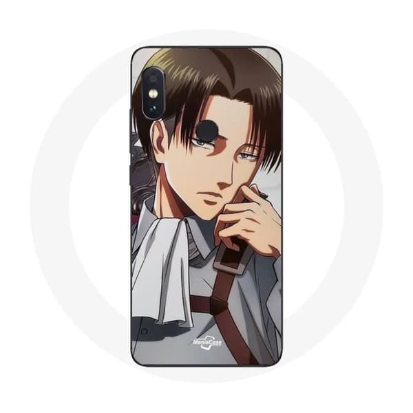Xiaomi Redmi Note 5 Pro Kuori Attack on Titan Levi Ackerman Manga