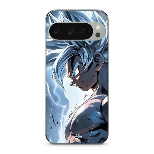 Coque - MANIACASE - Google Pixel 9 Pro - Silikon - Svart - Songoku ultra instinct Svart