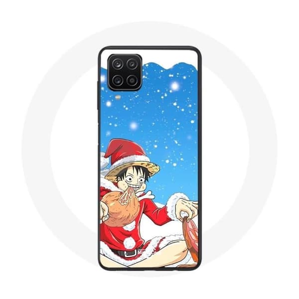 Coque - One Piece - Samsung Galaxy A12 - Blød - Sort - Anime Luffy Jul 2023