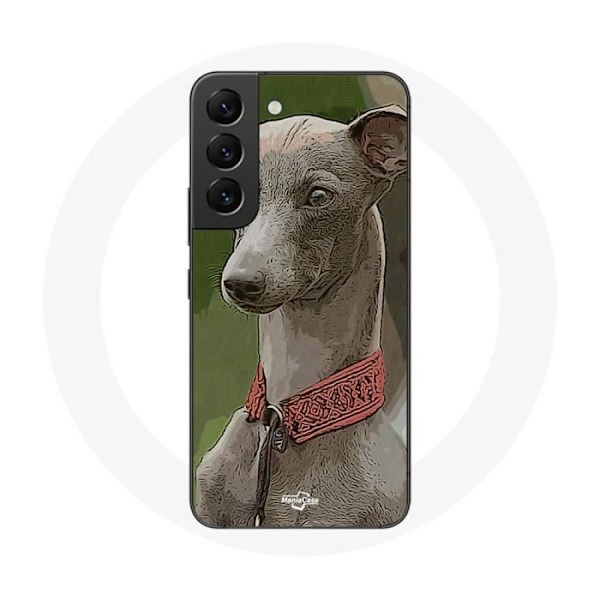 Coque - Samsung - Galaxy S22 - Blød - Greyhound - Grå Grå