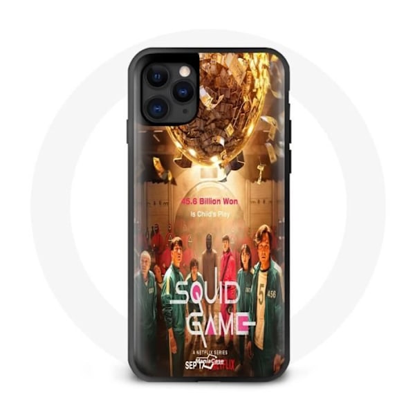 Coque - Maniacase - iPhone 11 - Squid Game - Silikon - Mjuk svart