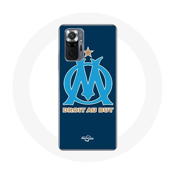 Fodral för Xiaomi Redmi Note 10 Pro Olympique de Marseille OM logotyp blå