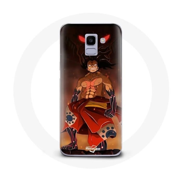 Coque för Samsung Galaxy J6 2018 Luffy Gear 5 One Piece Manga