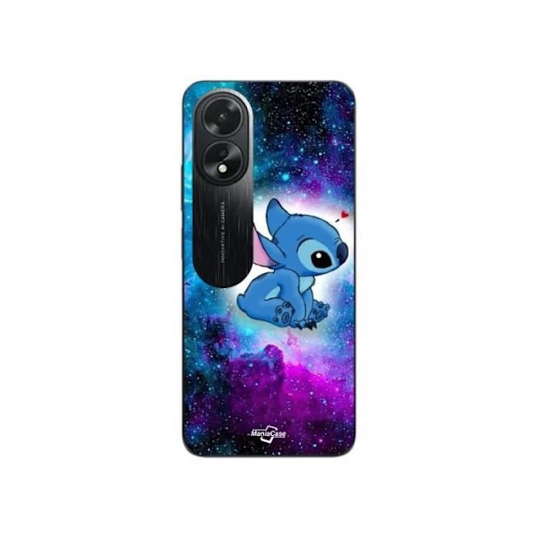 Coque för Oppo A58 Stitch ohana färggad maniakåsa